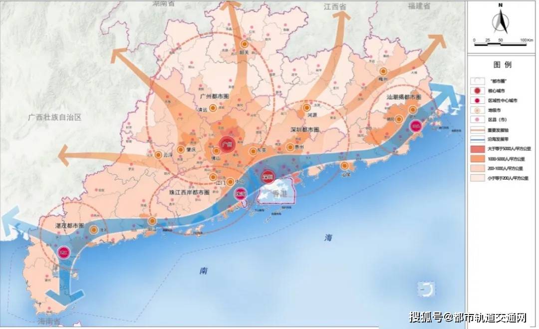 大湾区地铁规划图图片