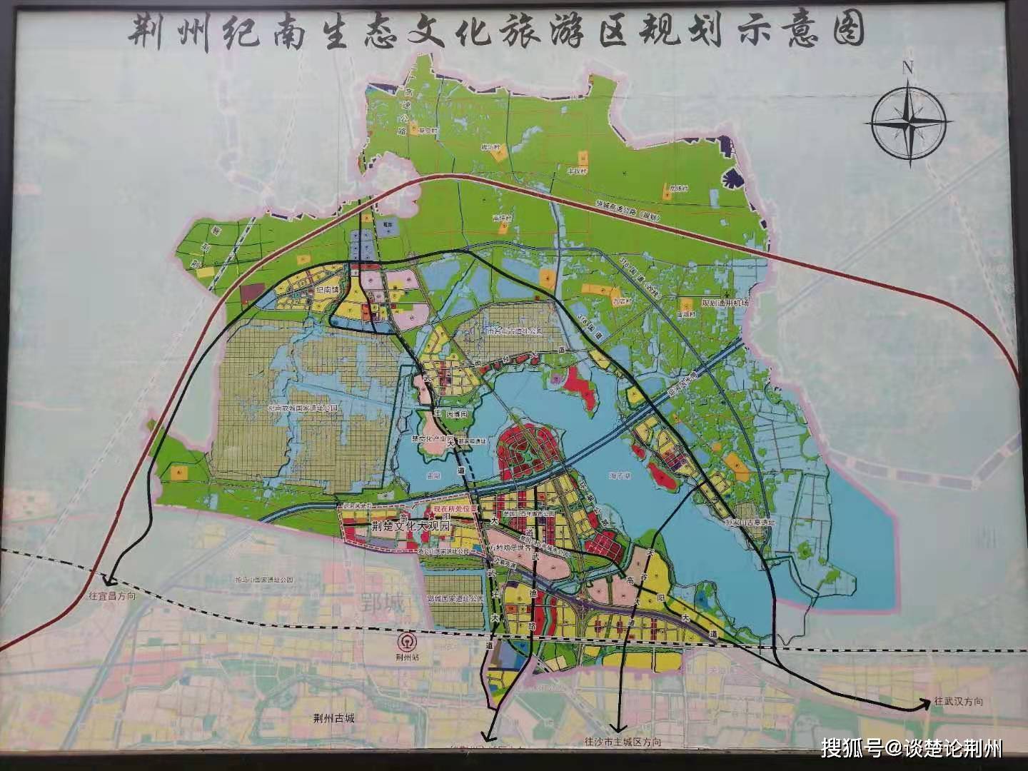 荆州纪南文旅区完善配套，将建设公交站场2处、社会停车场13座