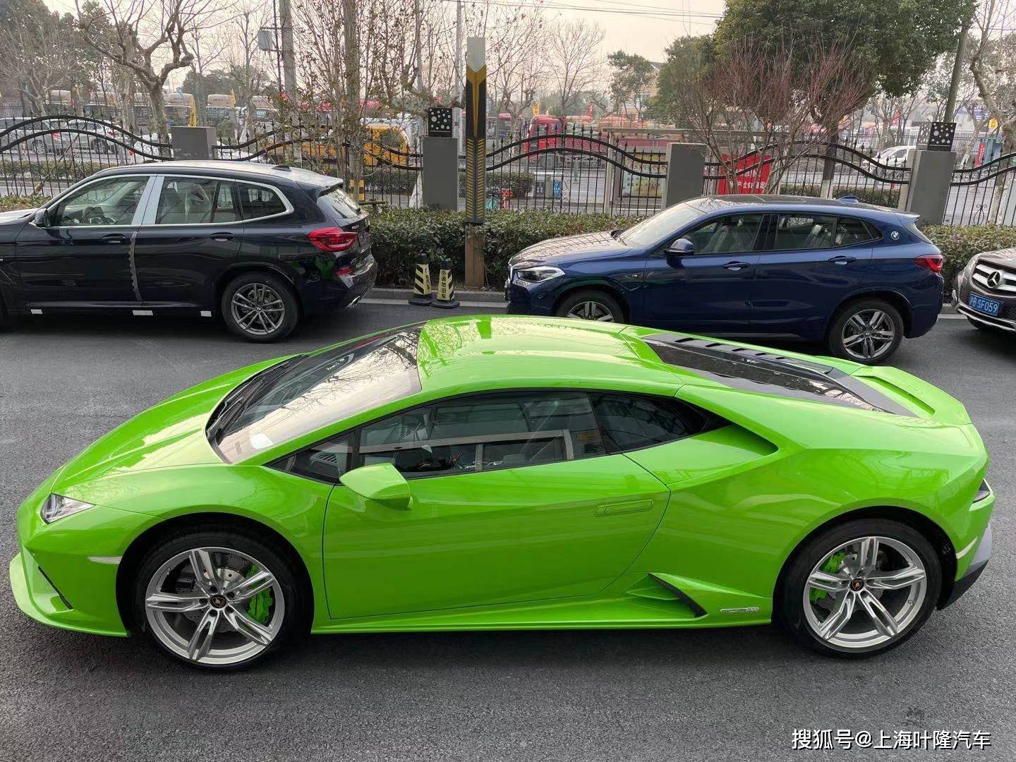 兰博基尼evo珍珠绿现车品鉴丨叶隆豪车