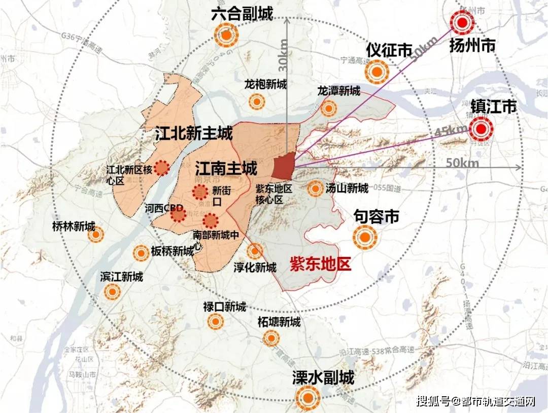 轨道上的南京都市圈这四条新的城际线亮了