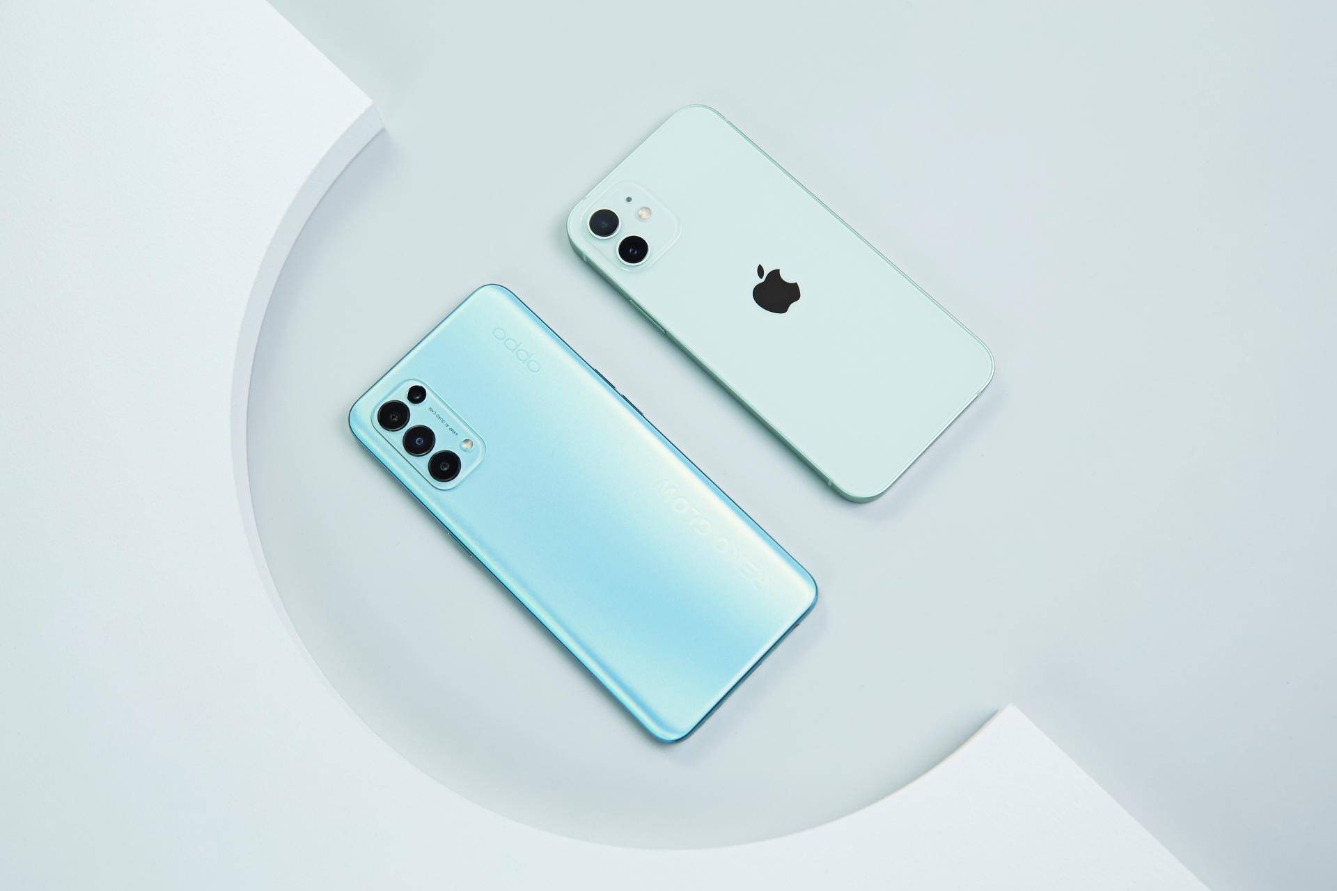 opporeno5k轻体验颜值感觉比我的iphone12还高