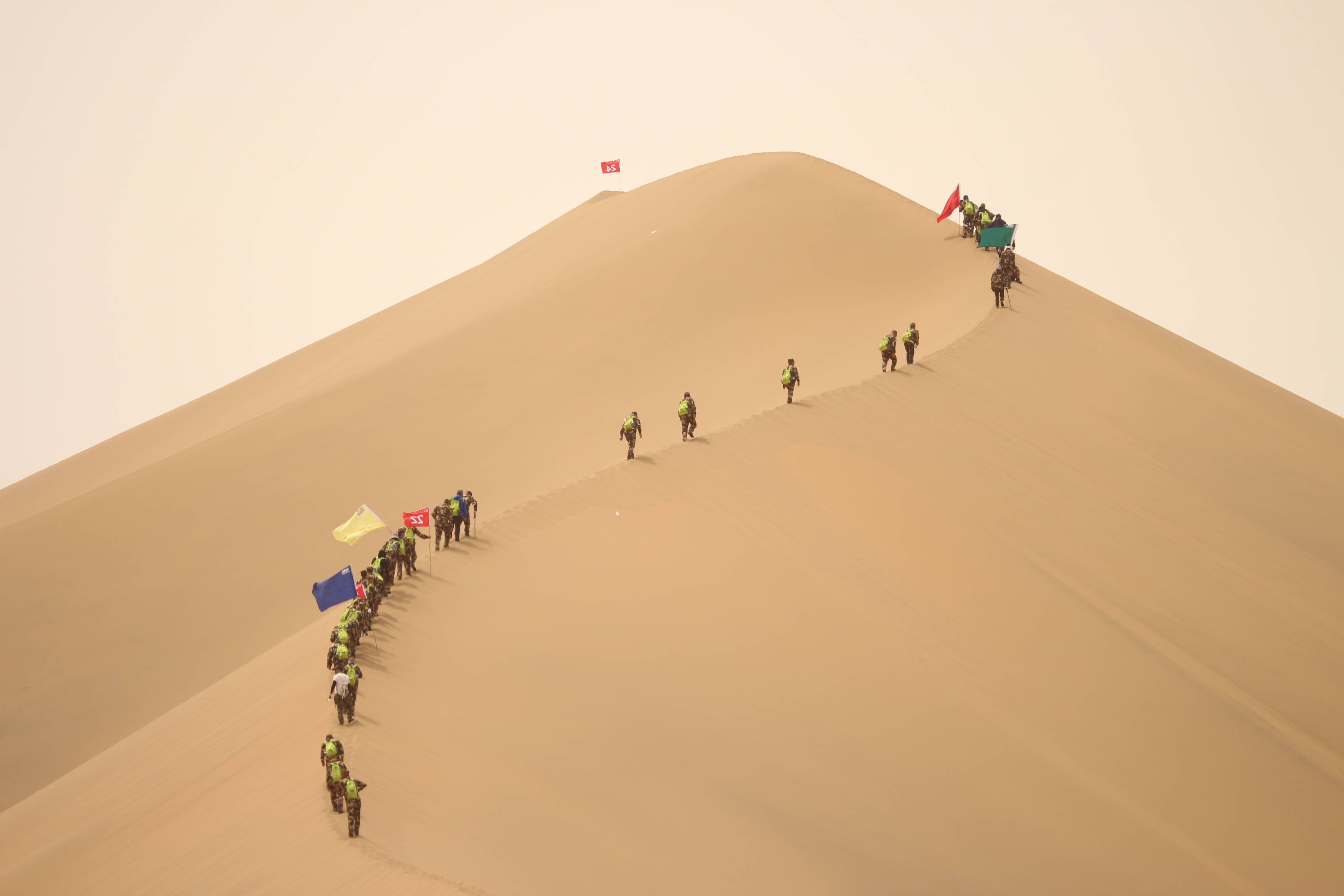 敦煌戈壁徒步gps使用说明书_线路