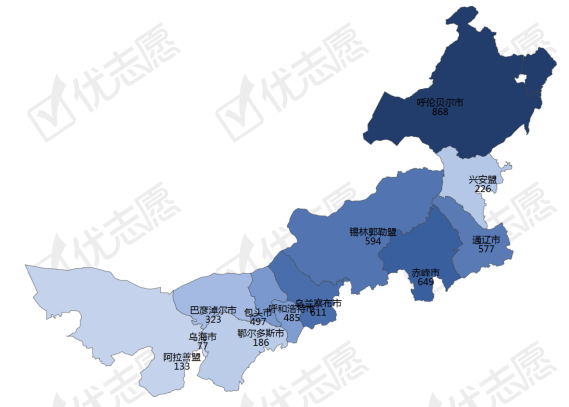 内蒙古各县人口数_内蒙古各旗县地图全图