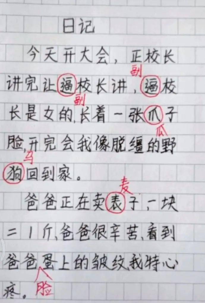 孩子你的錯別字太好笑了拿過最意外的贈品可是這個餅乾好好吃啊相親是