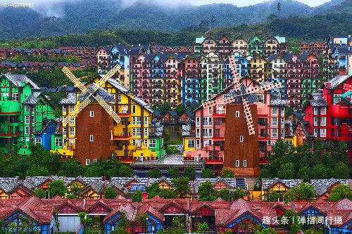 广东有座德国童话小镇，建于青山绿水之中，适合都市人来洗肺养生