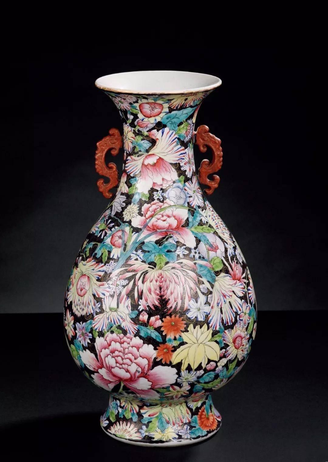 百花不落地粉彩瓷器鉴赏不能拒绝的美丽