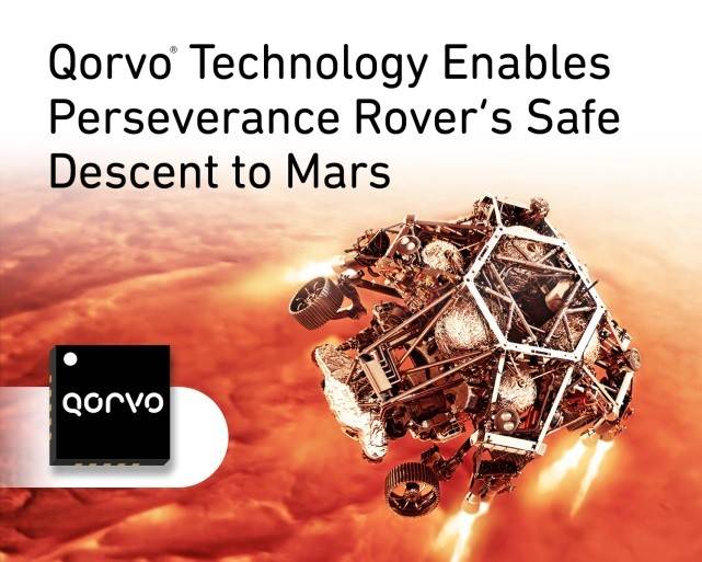 毅力|Qorvo技术助力毅力号火星探测器安全着陆