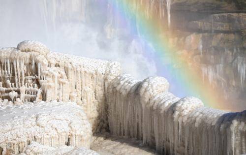 冬季的“黄河壶口瀑布”有哪些奇景？冰瀑玉壶不得不提！