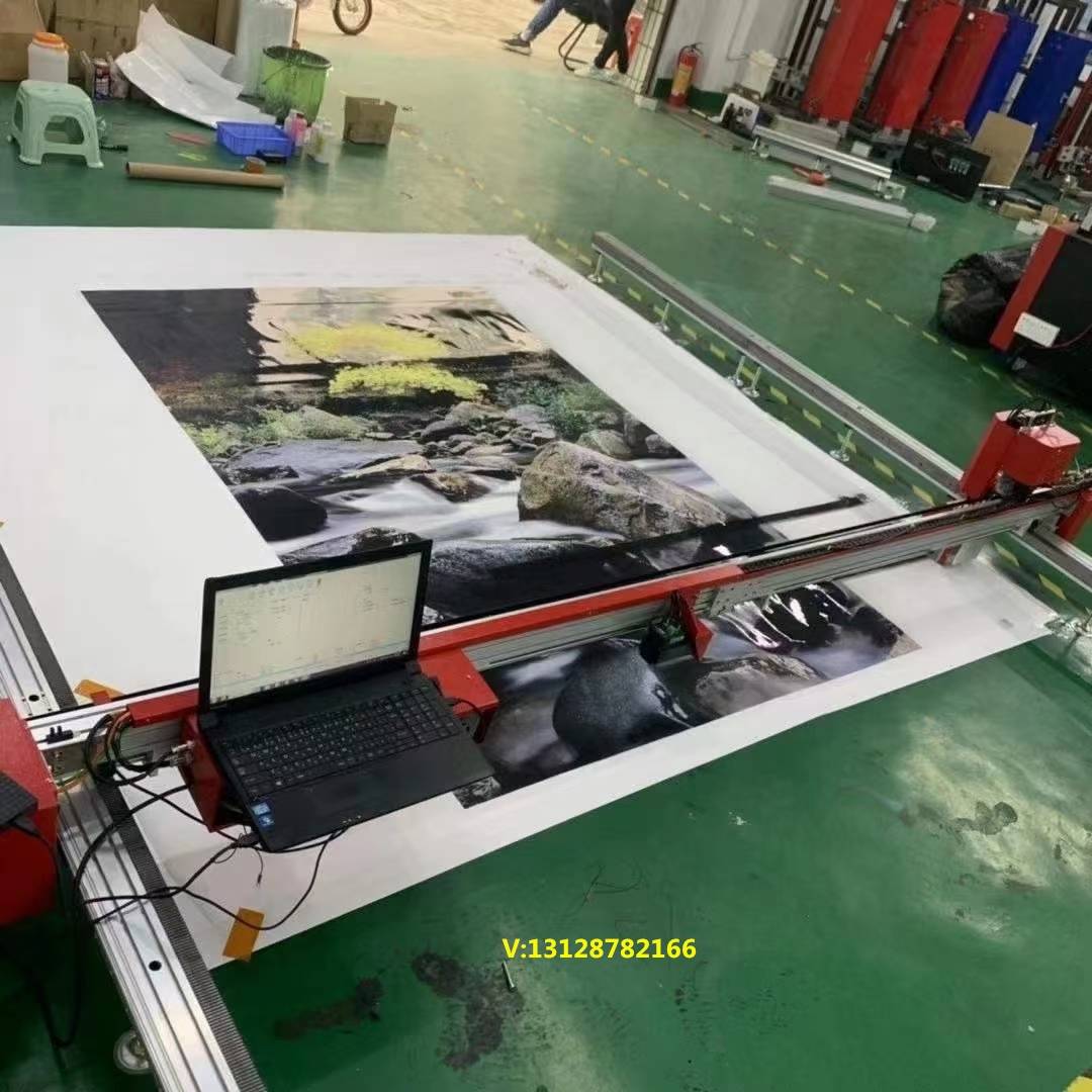 当车位涂鸦用上车位彩绘机器 又会是怎样一番景象