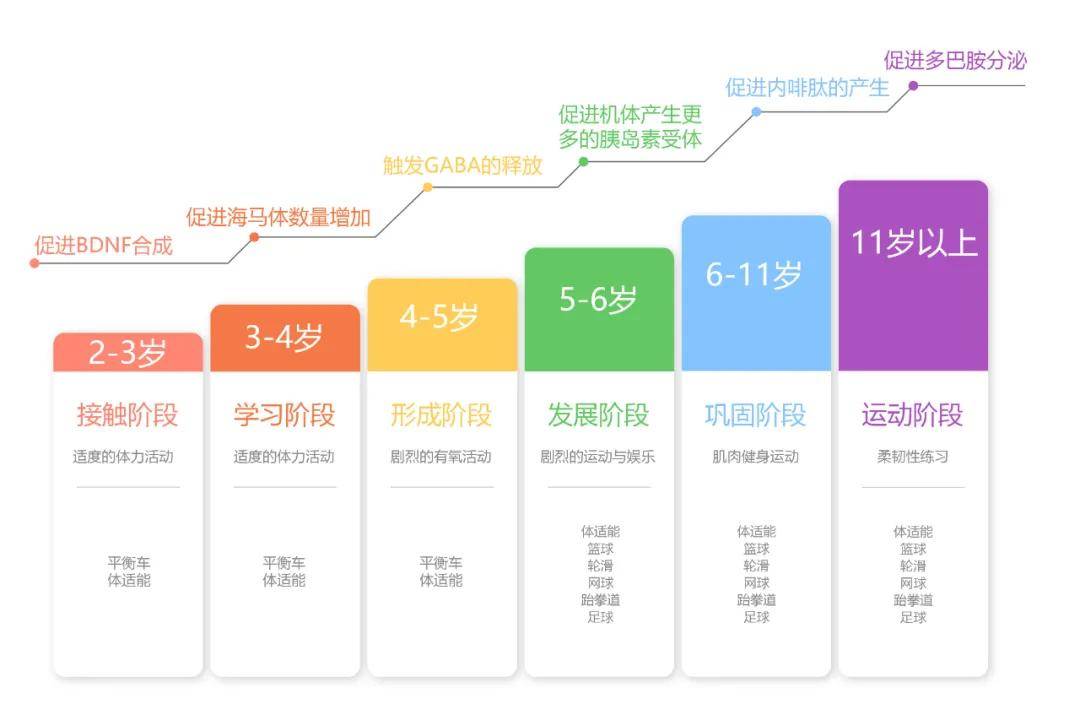 、性别差异和身体基础差异和儿童发展规律，给到每阶段不同的考核目标。
