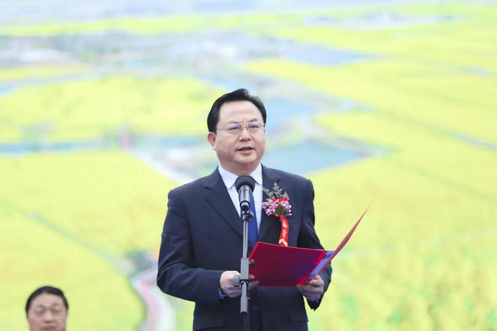 市委副书记,市长孙兵暨荆门 61 沙洋第十三届油菜花旅游节开幕2021