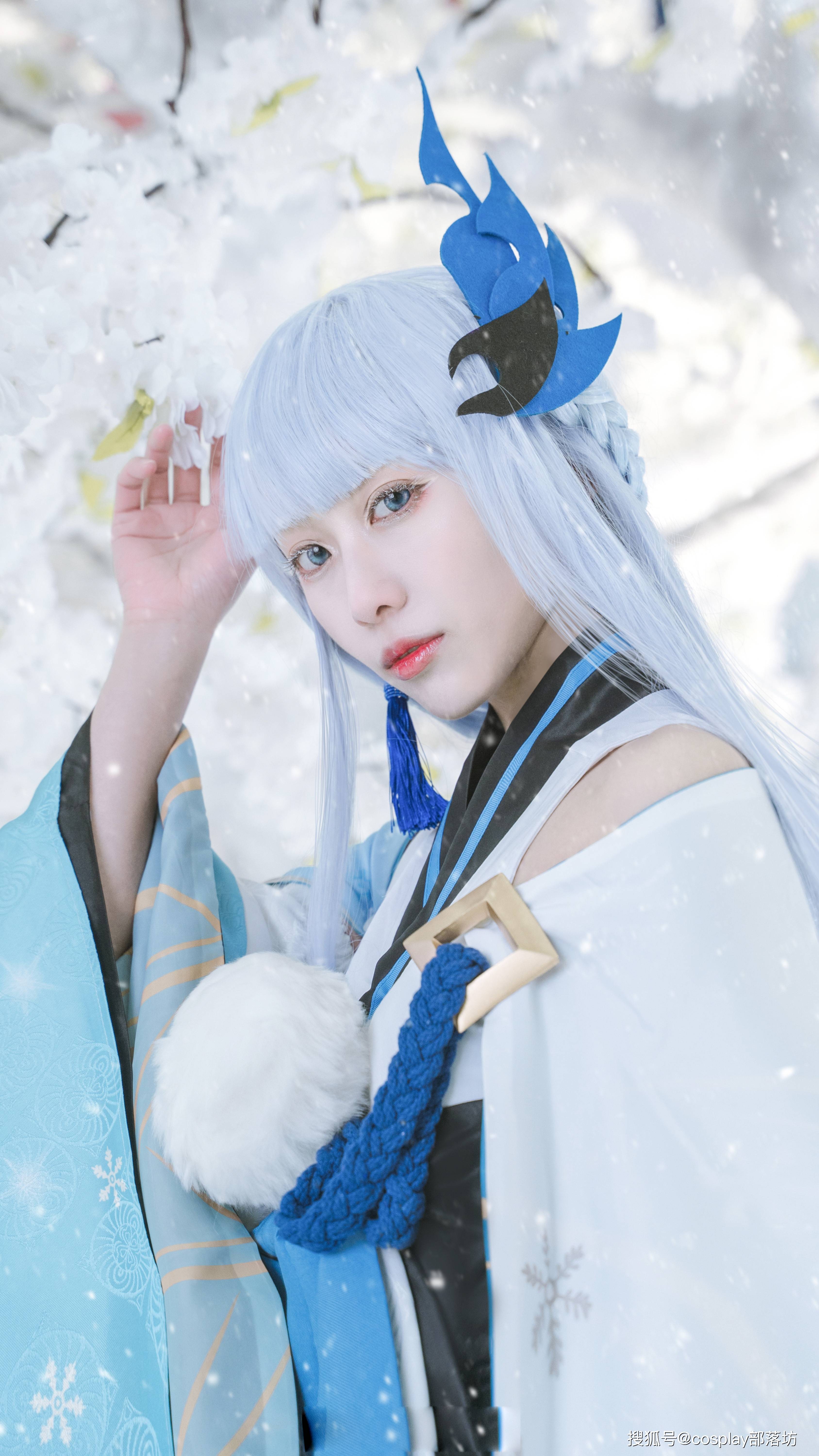 cos:阴阳师雪女cos正片@狩子