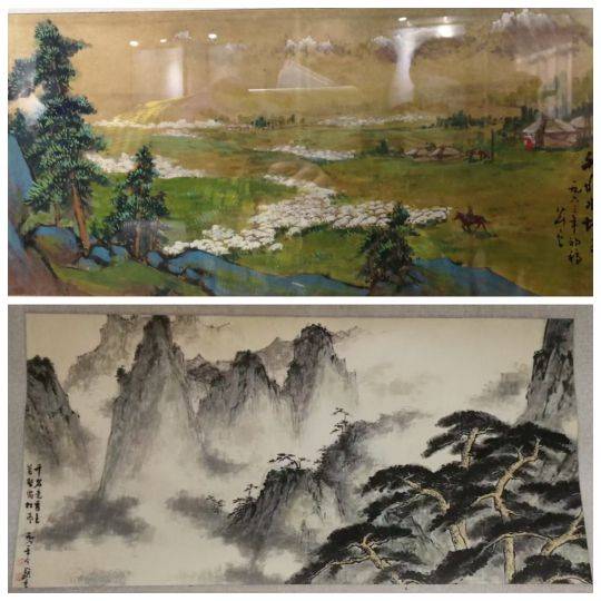 周燕生先生书画遗作在哈密展出