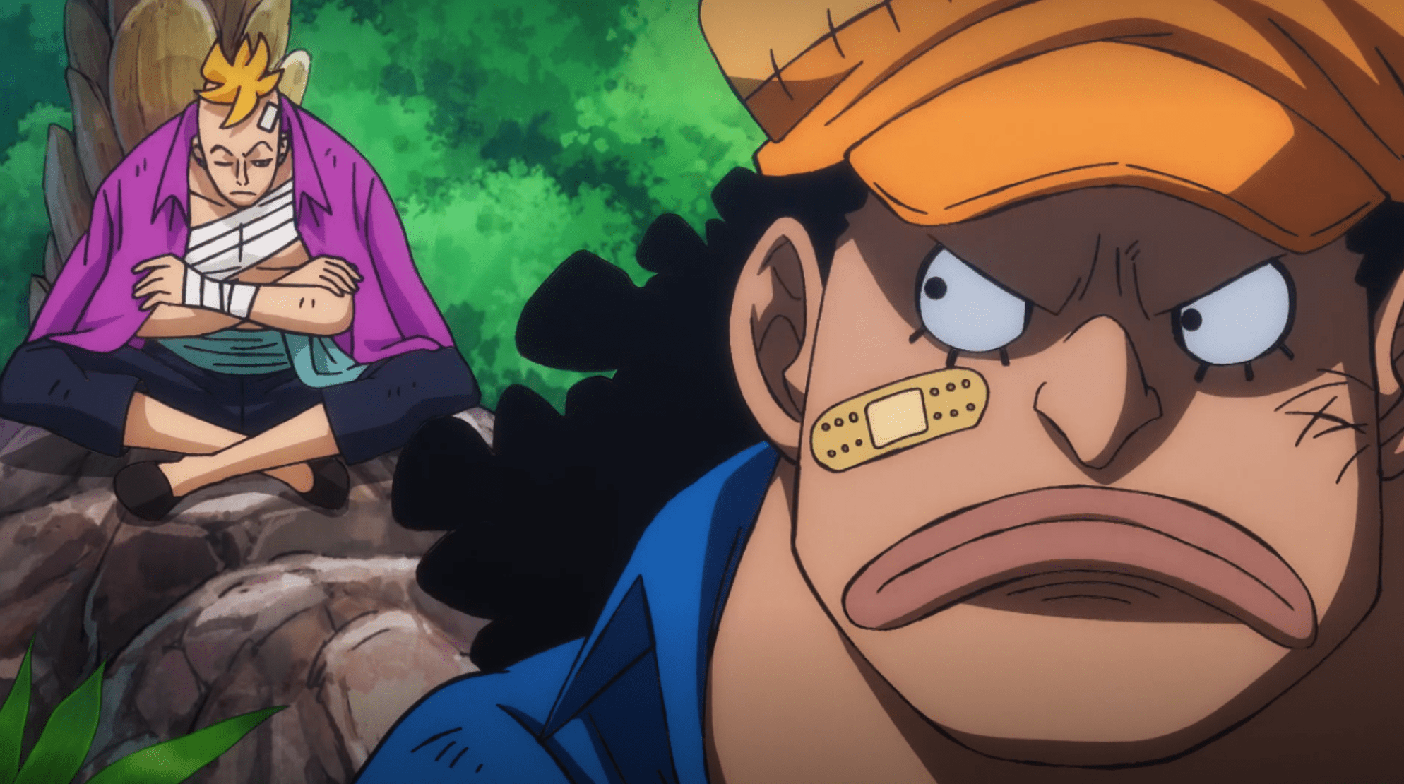 海贼王966集御田激战贾巴罗杰白胡子开打