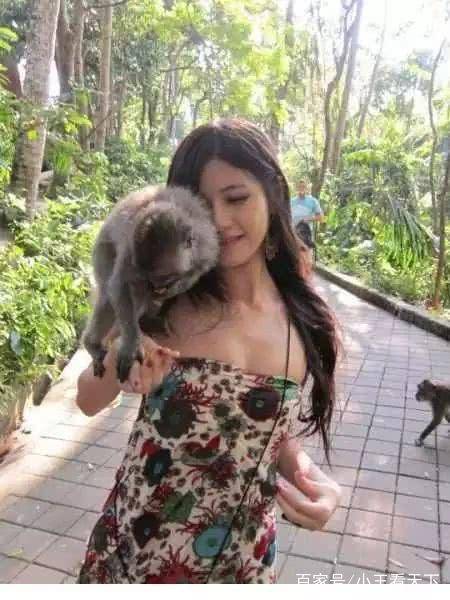 日本女游客泰国戏耍猴子被撕破衣服，景区回应猴子只是饿了
