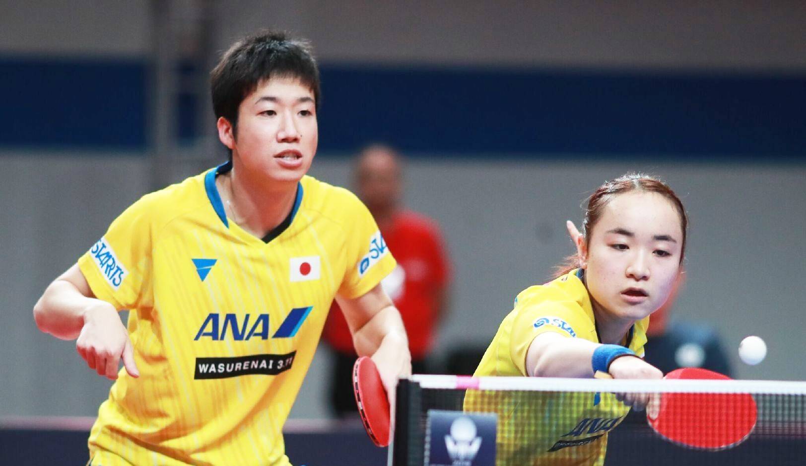 仅仅几天前,李尚洙/田志希才在wtt中东赛上打败日本王牌组合水谷隼
