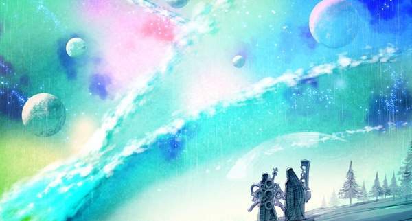 插画|坂口博信新作《FANTASIAN》系统情报 精美插画鉴赏