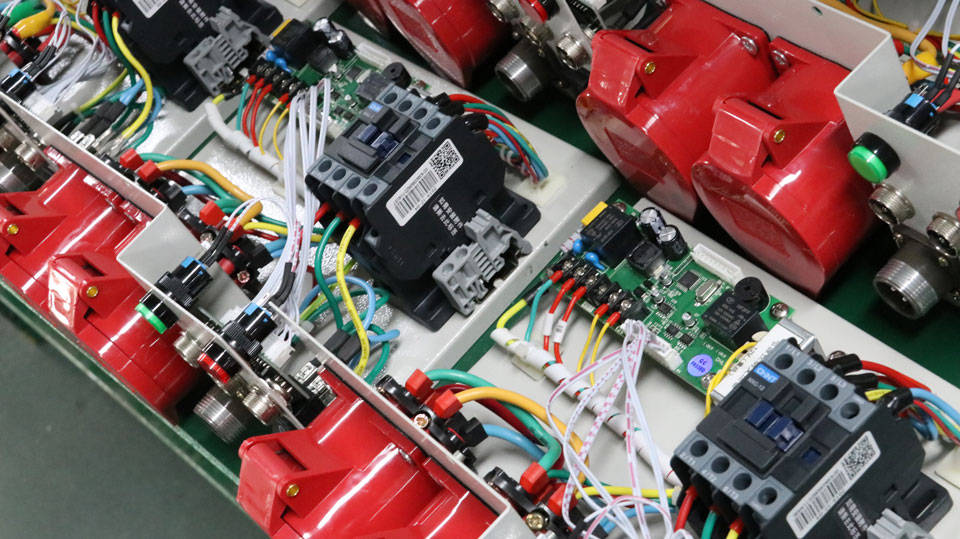 爬架控制系统测试原理步骤