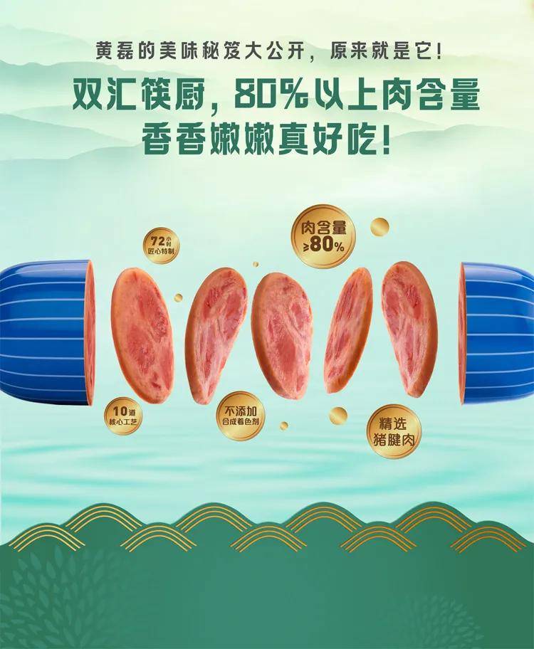 双汇火腿肠 拓展家庭消费市场 带动行业转型 产品