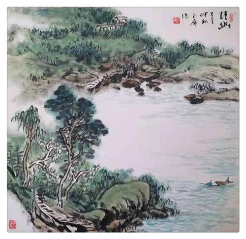 寄情山水记画家刘玉屏