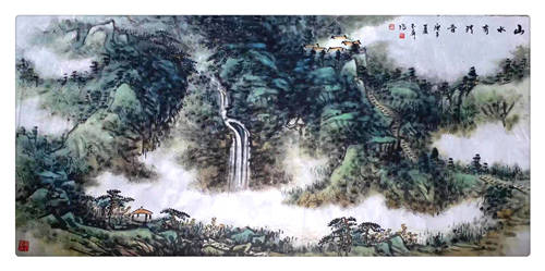 寄情山水记画家刘玉屏