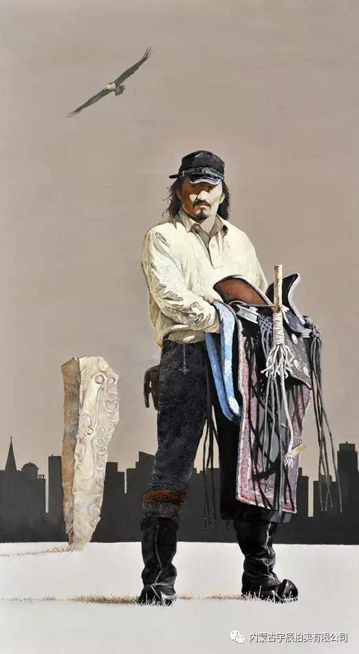 作品鉴赏回梦巢库伦画家胡日查内蒙古