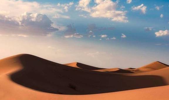世界上最大的沙漠，面积和中国近似，形成于250万年前
