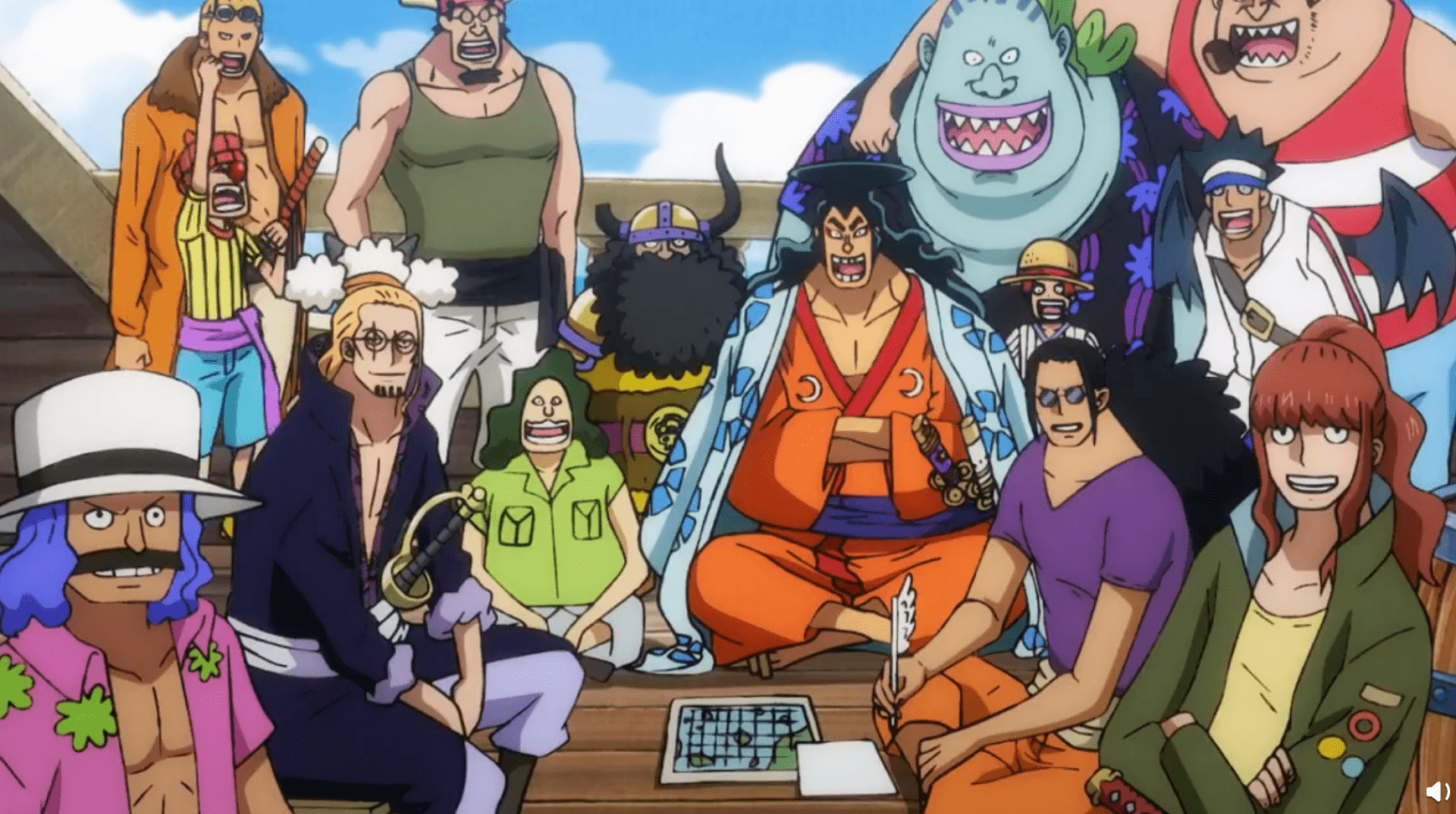 海贼王968集情报:罗杰集齐四块历史正文,找到最终岛,却笑哭了