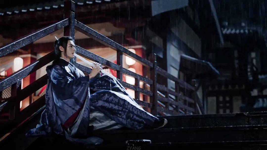 集温客行碎萧的片段被不少观众吐槽"配音像诗朗诵""雨夜配音太拉胯了"