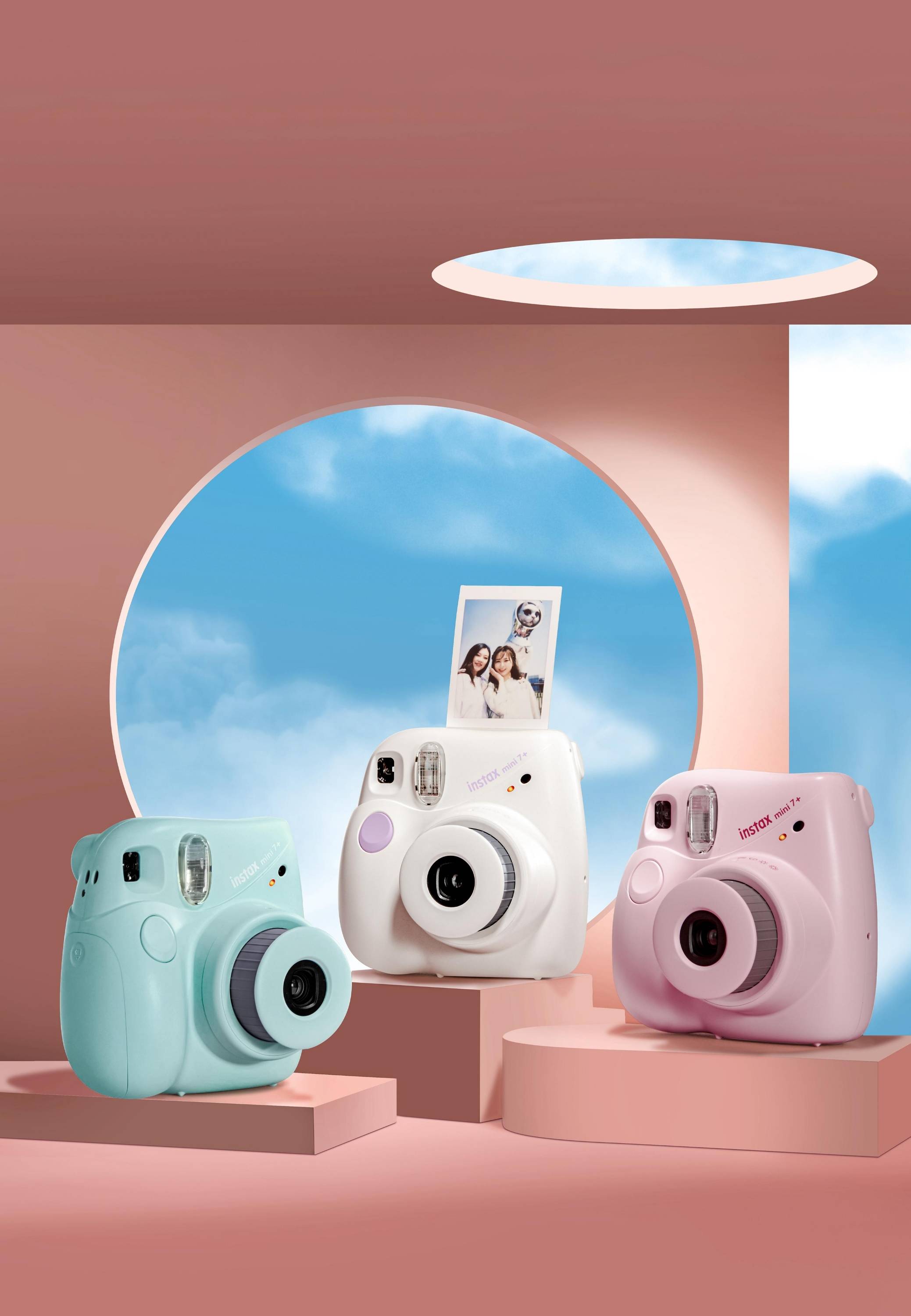 为生活" "点乐趣 富士胶片instax mini 7 系列全新上市