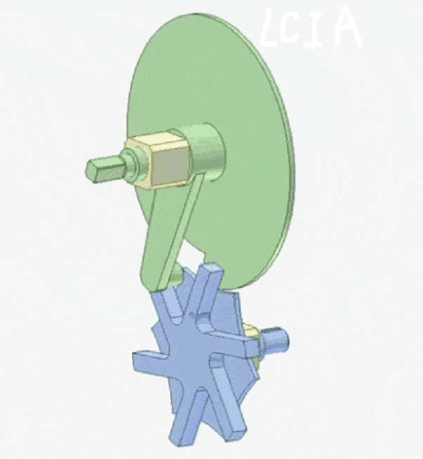 lcia低成本自动化8大机构之:棘轮&槽轮机构1_图片