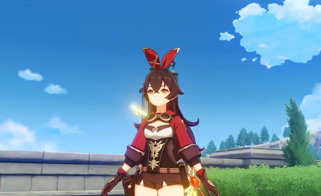 原神大佬自制安伯绊爱皮肤,粉色头带迷倒玩家:穿这样我练爆_安柏