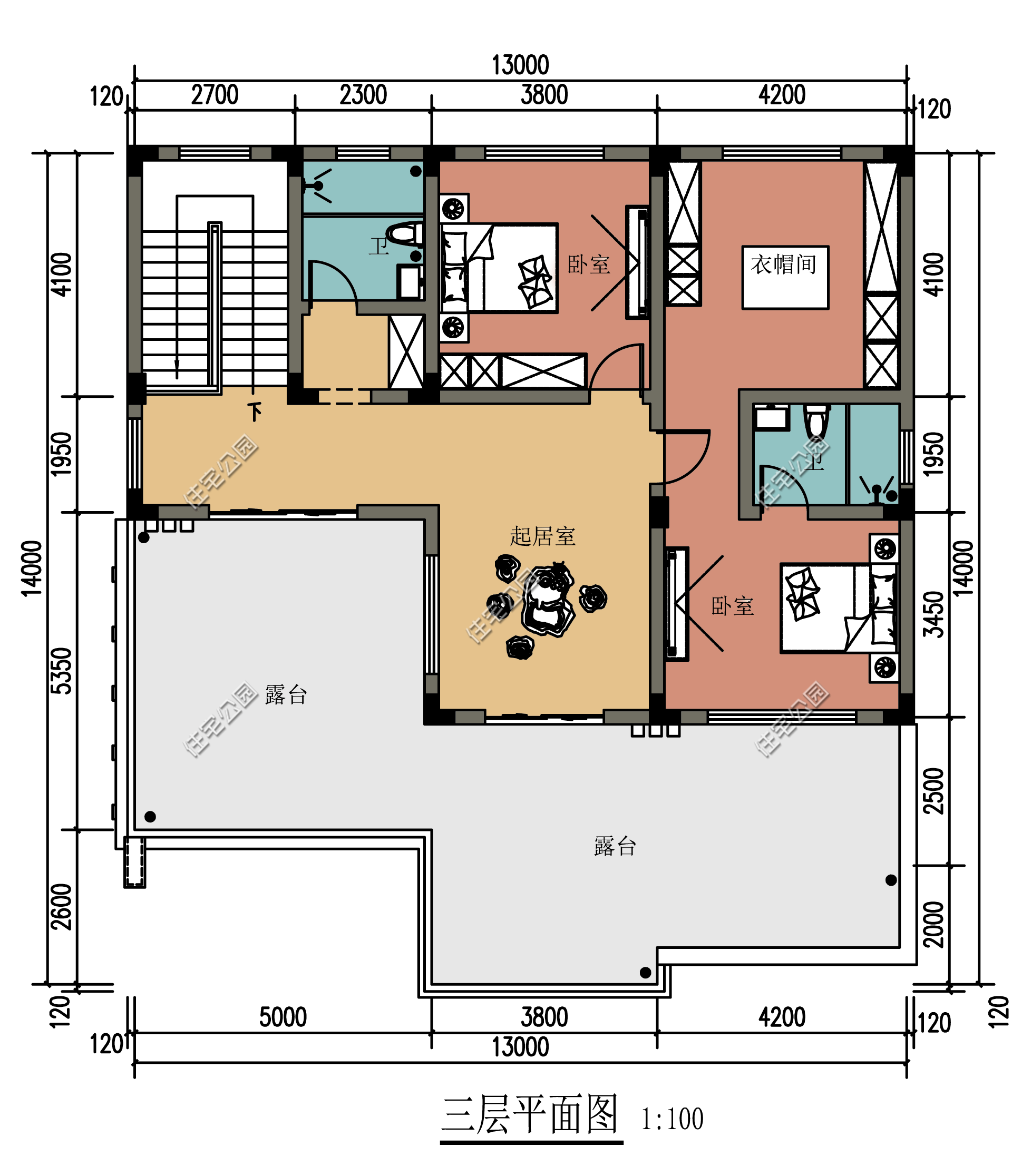 2021年回农村建房看看这10套三层户型颜值一套比一套高