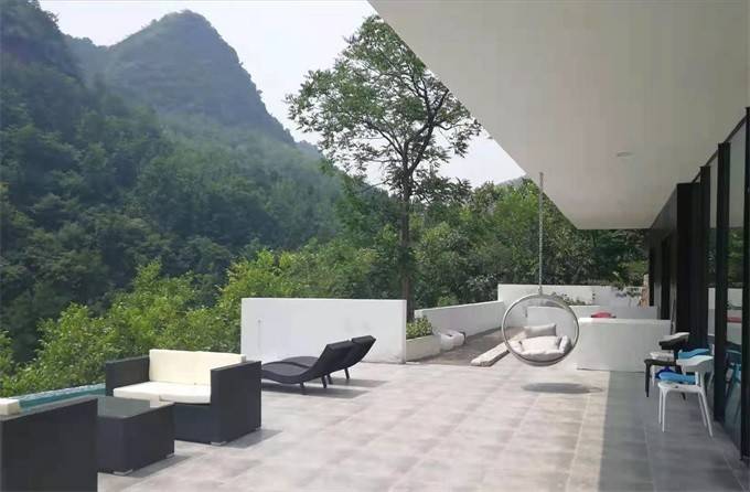 蓟县下营镇喜树民宿跟莫干山的有一拼山谷丛林泳池私密到极致