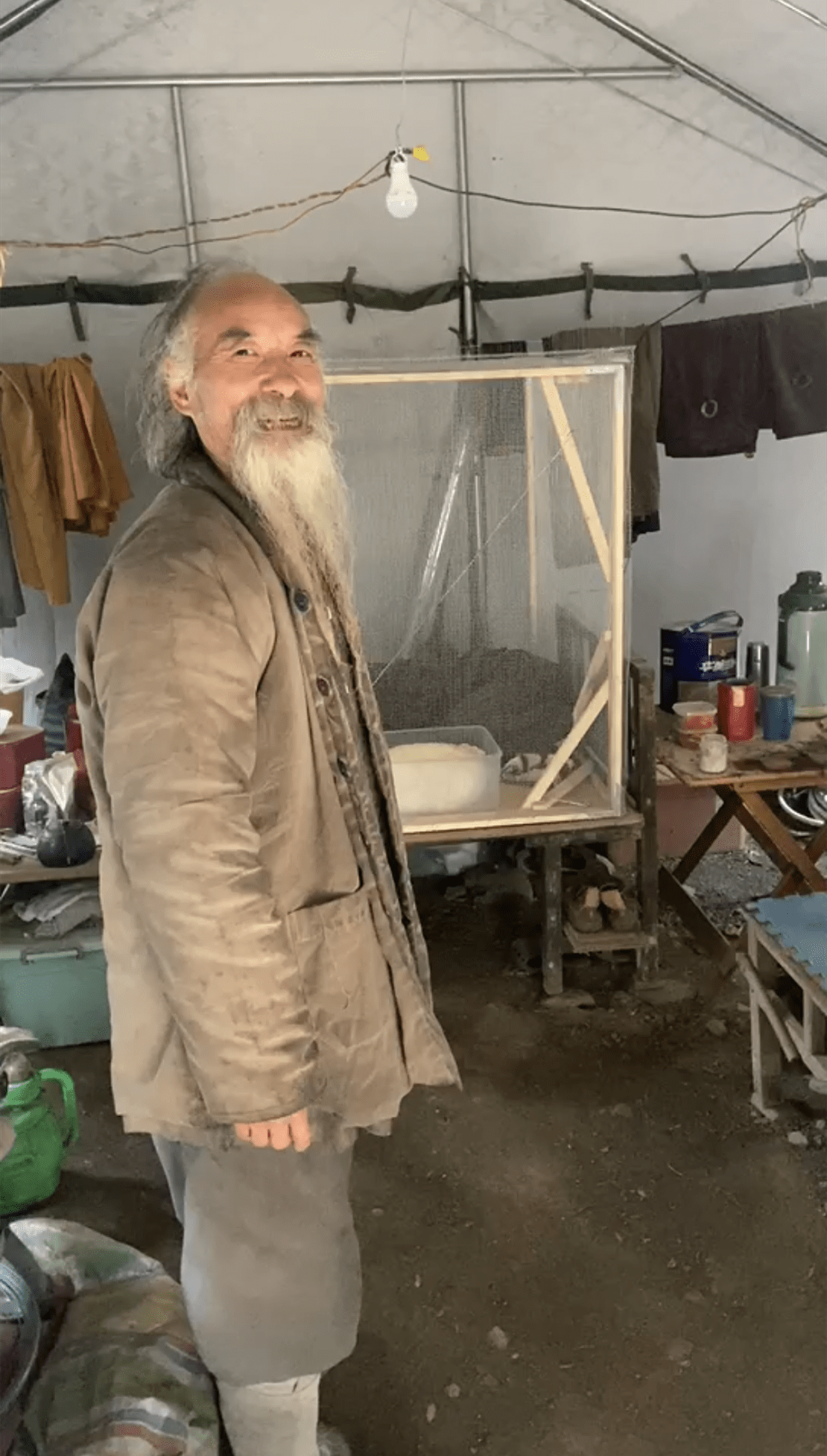 清水福田寻访终南山苦修僧众走进神圣地