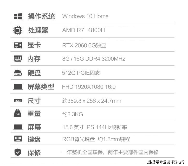原创8000元内的8核16线程处理器r74800hrtx2060游戏本性价比排行榜