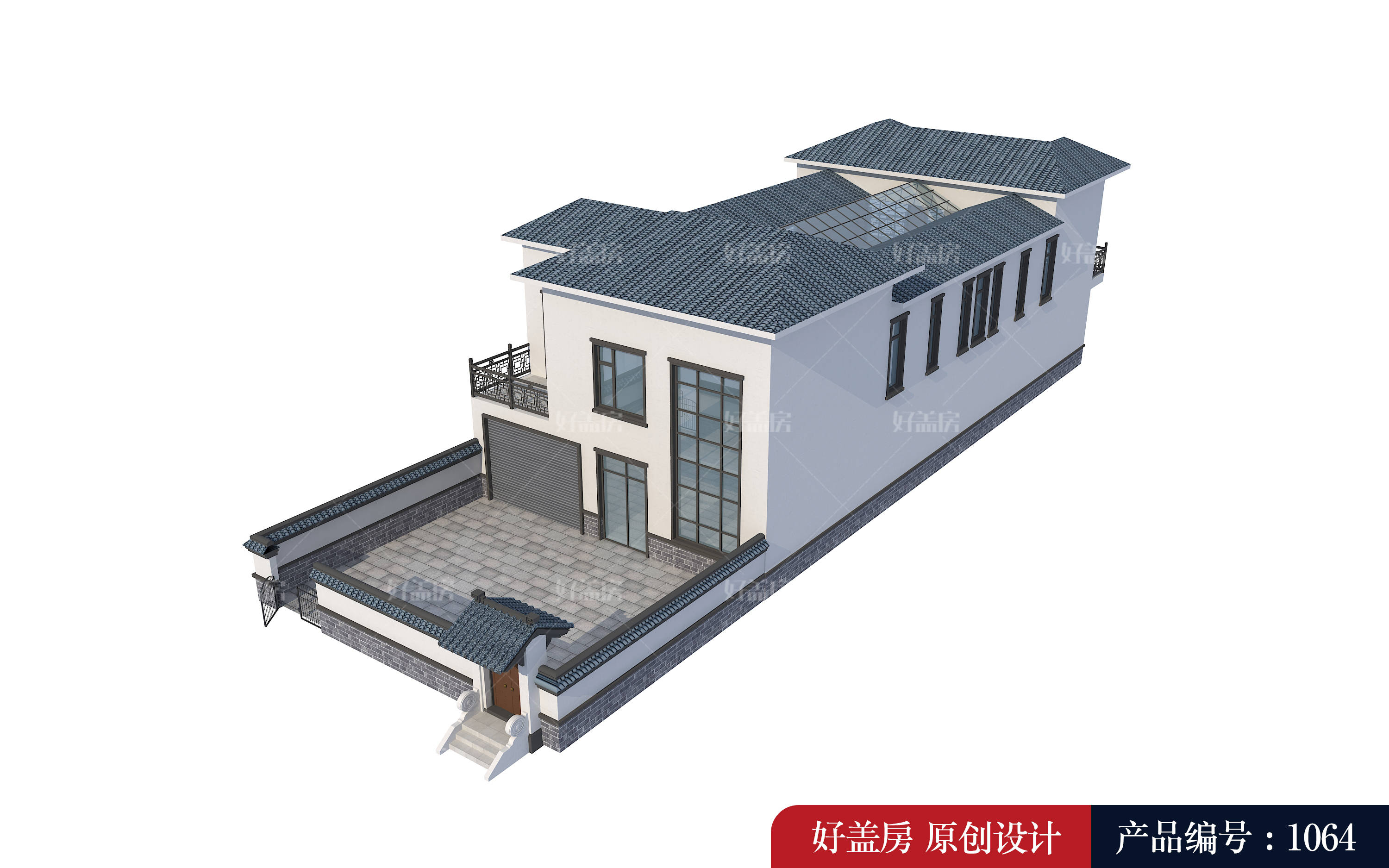 农村小院图片_砖瓦房