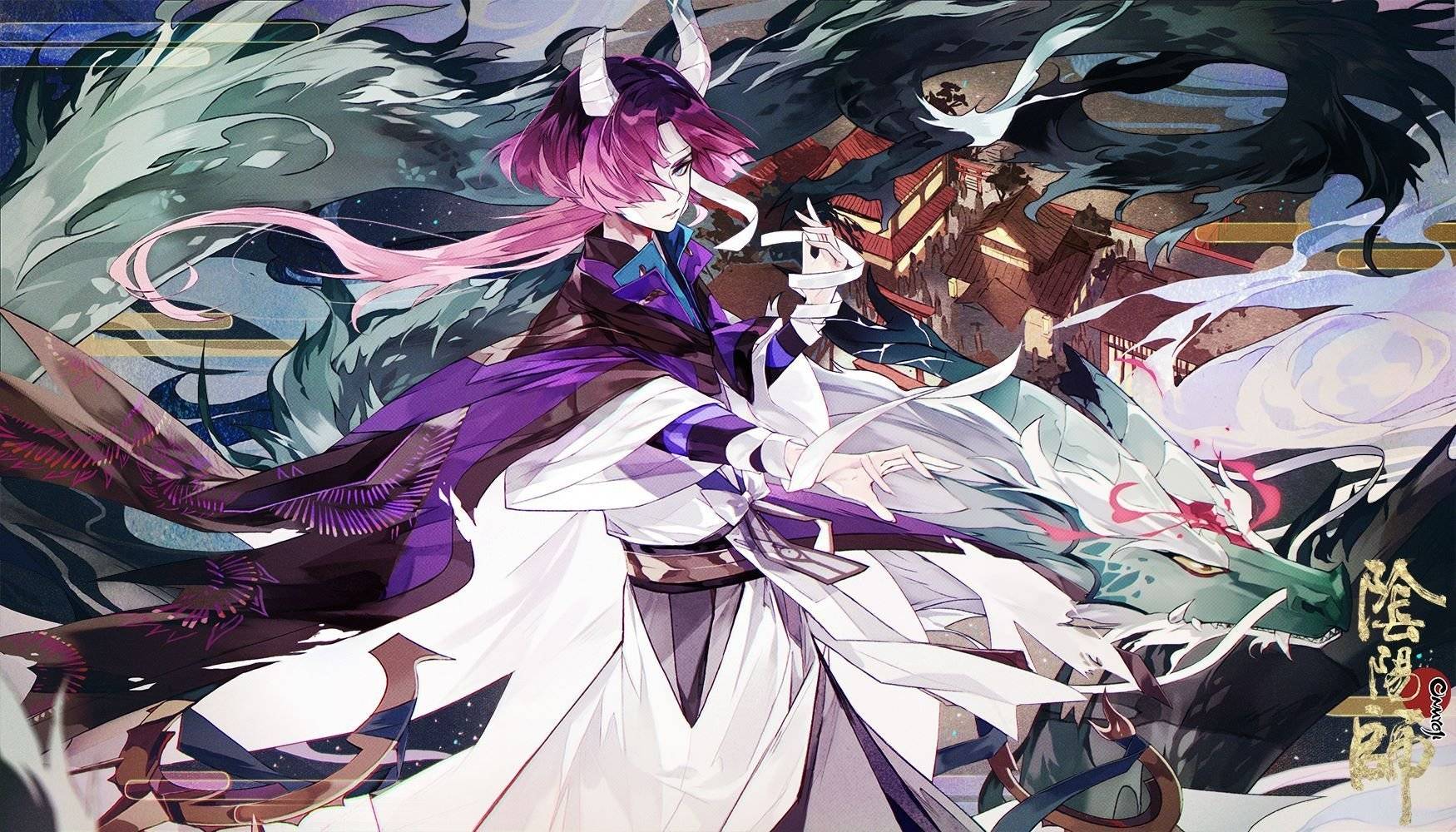 原创阴阳师插画永远滴神各式各样风格迥异故事性吸引玩家