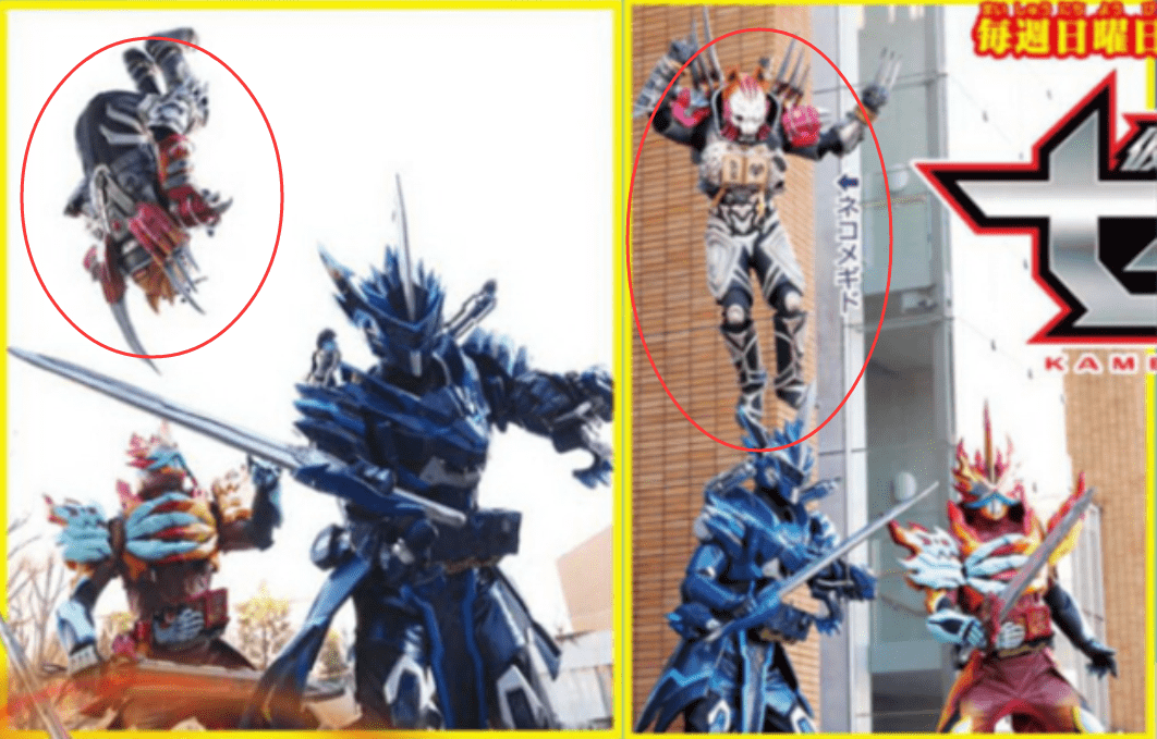 图片[2]-假面骑士圣刃：女主变身猫梅基多，隶属改造生物，弹跳力完虐圣刃-魔性次元