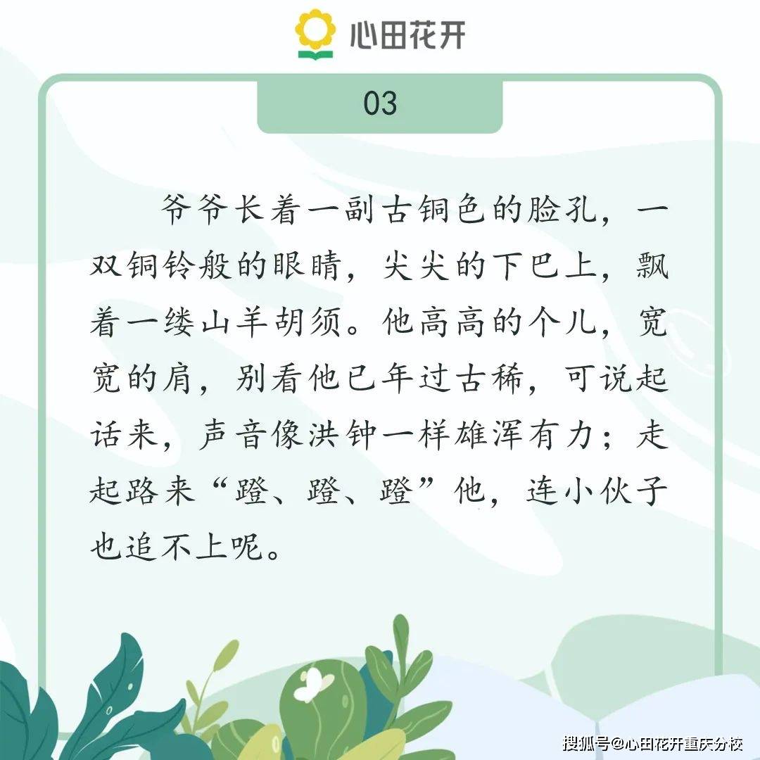 人物外貌性格描写作文 外貌描写突出人物性格