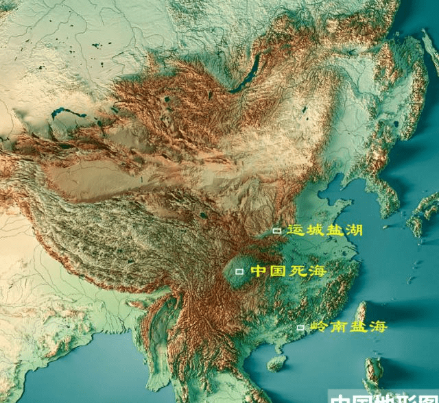 中国有三个死海：一个在山西，一个在四川，还有一个在广东