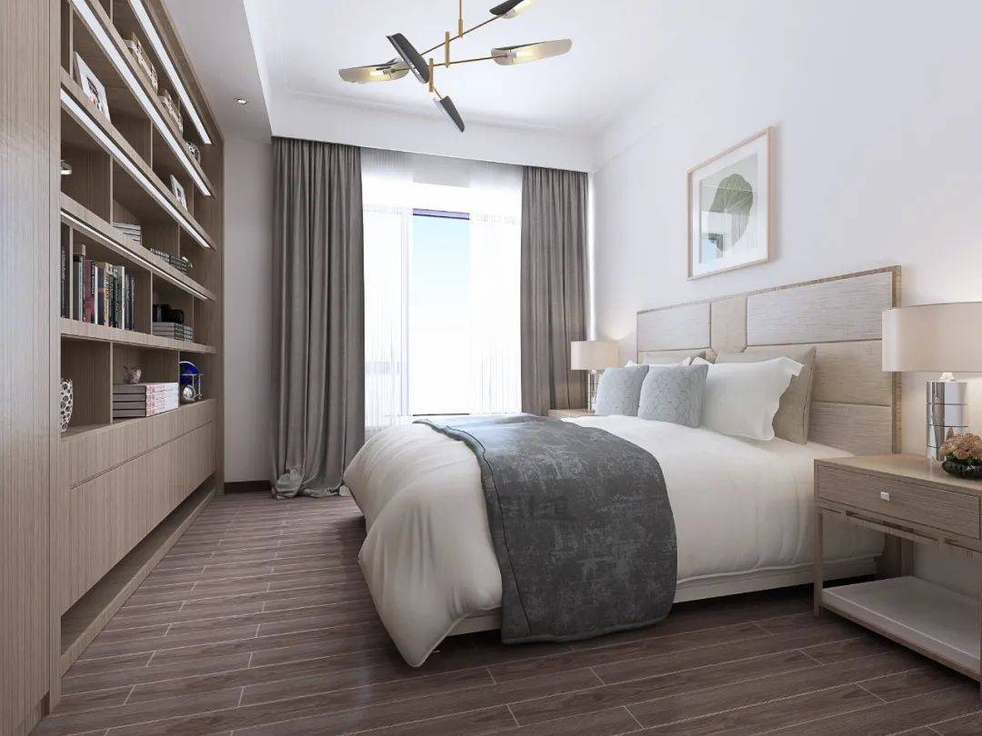 原创卧室铺木地板还是贴地砖?追求实用贴地砖,追求舒适就铺木地板