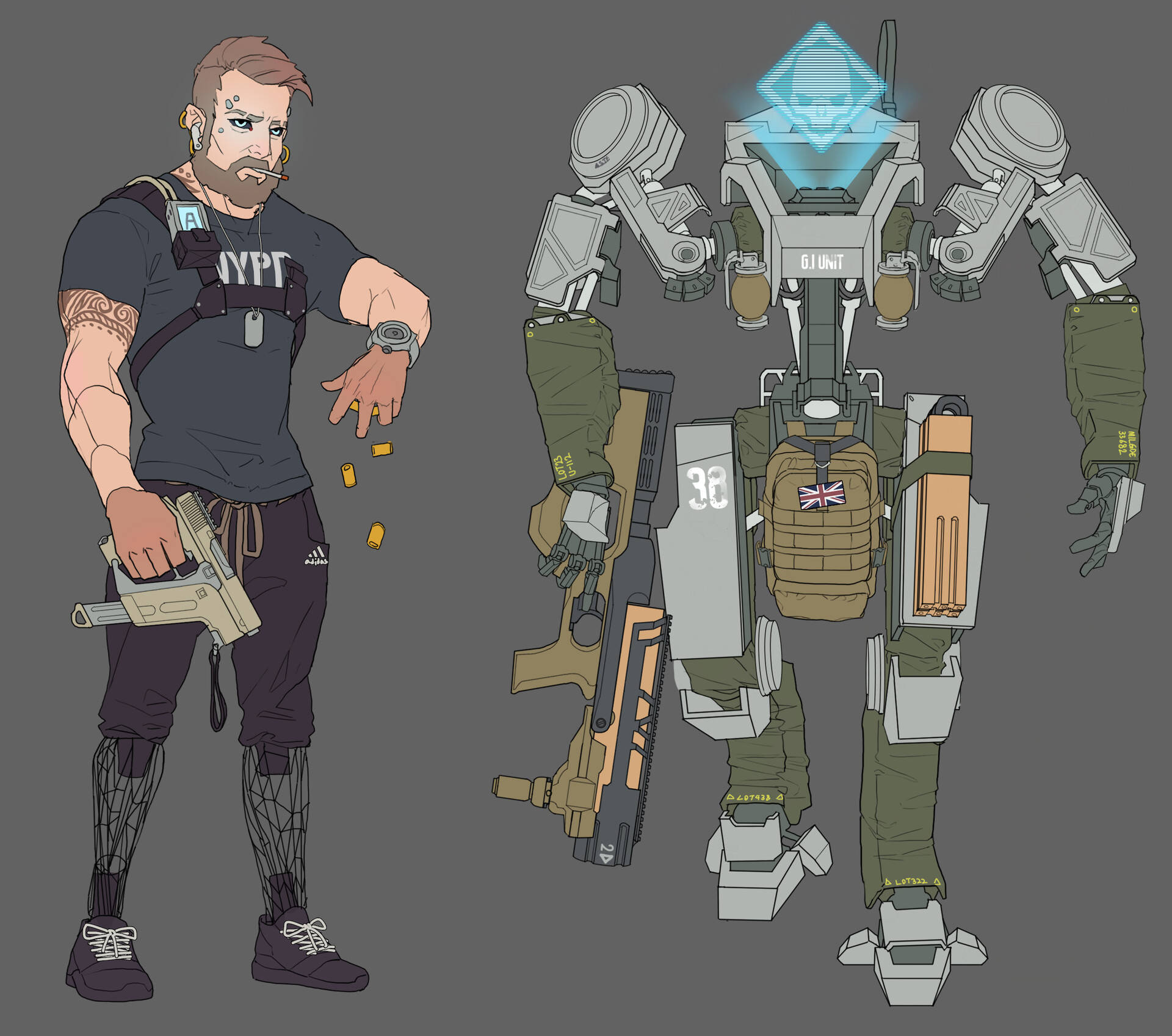 融入各种元素且出神入化的机械风格作品parkjinkwang作品欣赏