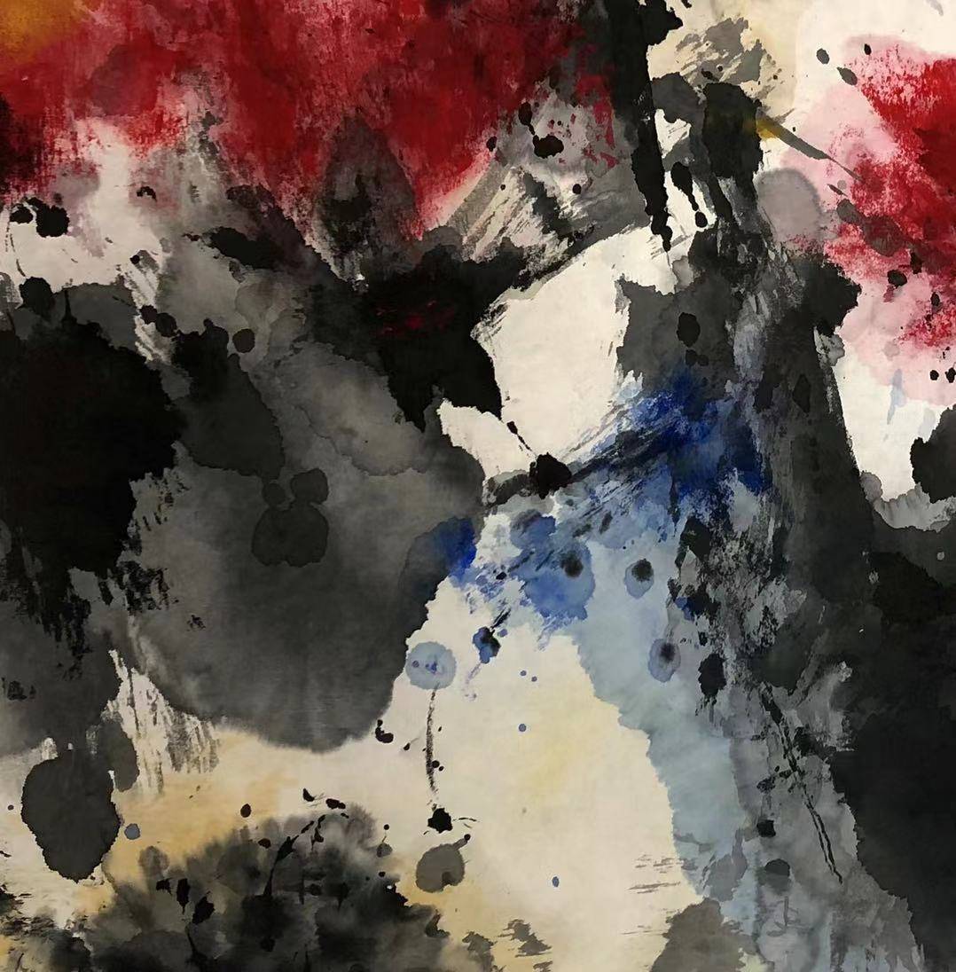 尚美优画院旅美画家贺国光的中西绘画"碰撞"实验