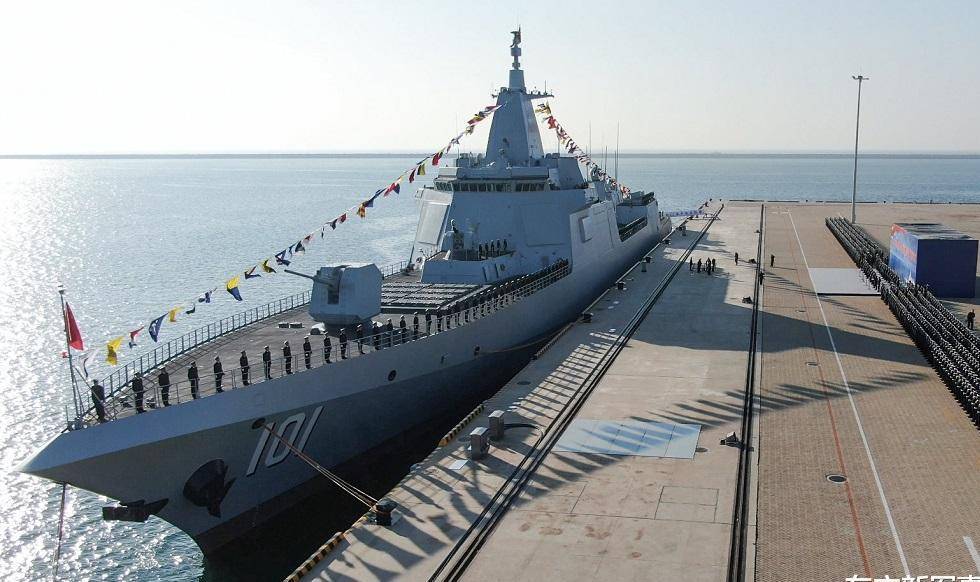 官宣,新一艘055万吨大驱命名"拉萨"号