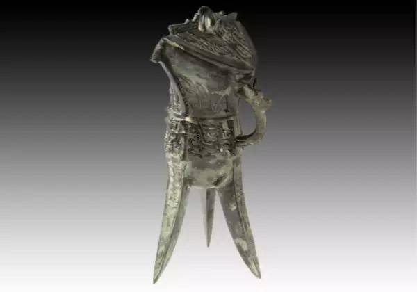 安一作　古銅青銅　龍首杖頭　共箱　N　6831 牛头鬲”见证北京三千年建城史_古都风韵_首都之窗_北京市人民政府