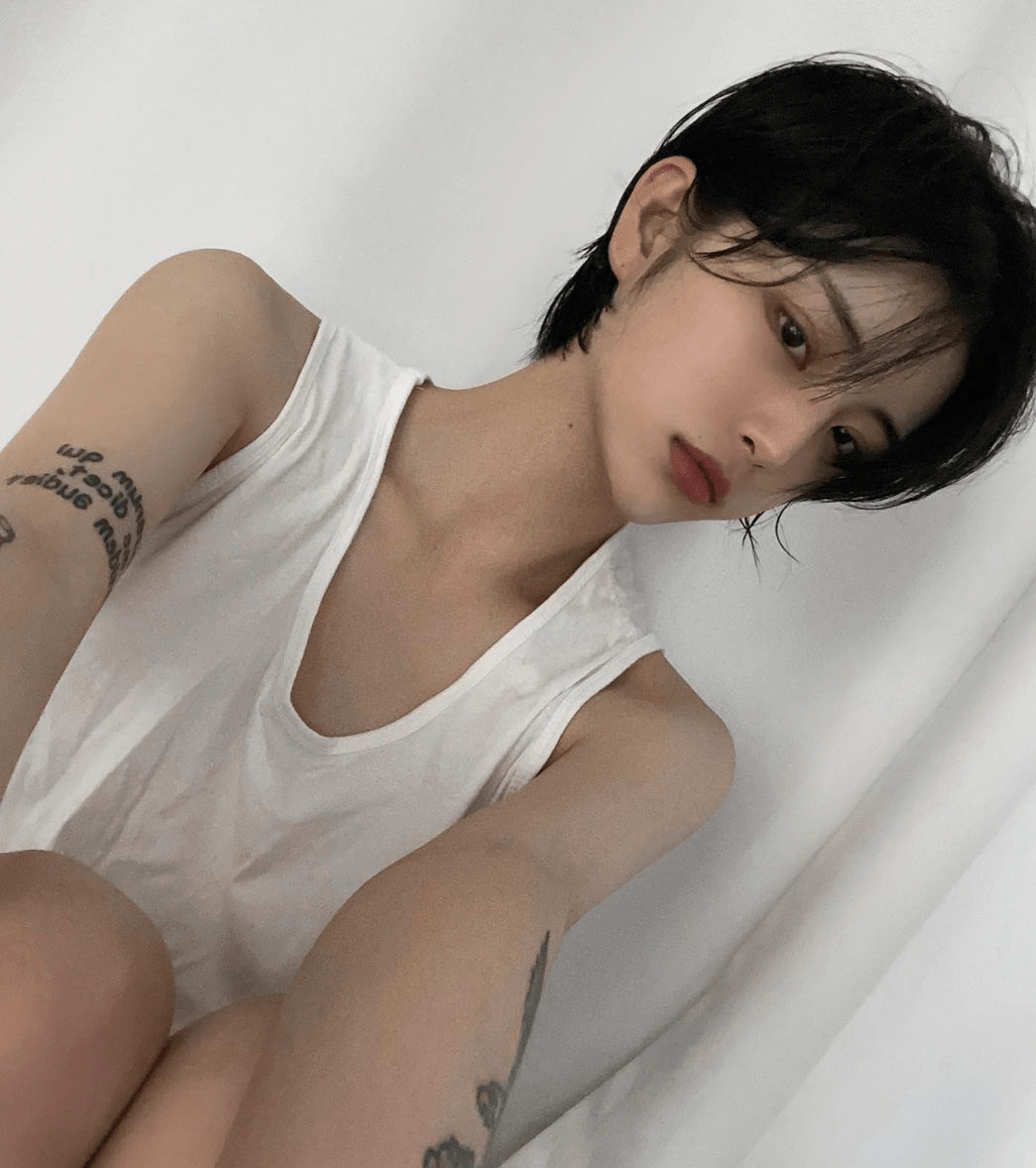 超酷女孩的中性短发