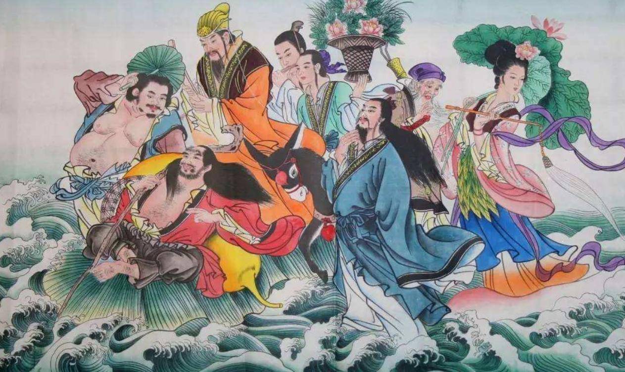 张果老为何倒骑毛驴,这背后的答案,只有五个字_八仙