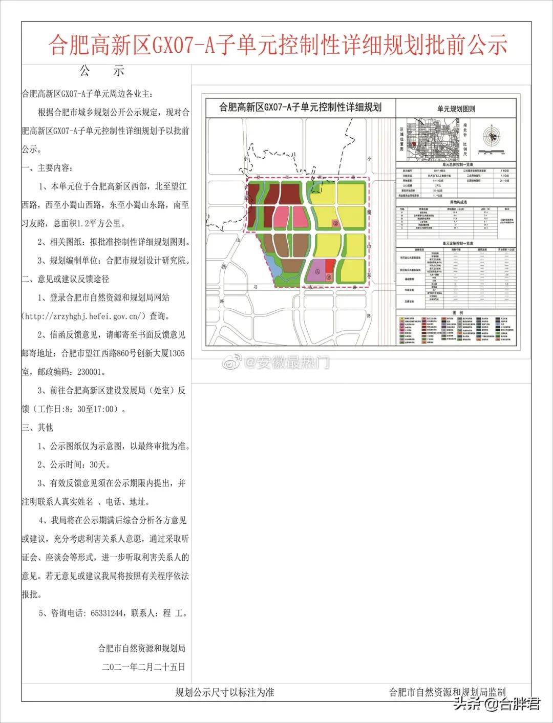 官方规划曝光,科大讯飞入驻,心湖招标!2021年,运河新城起飞