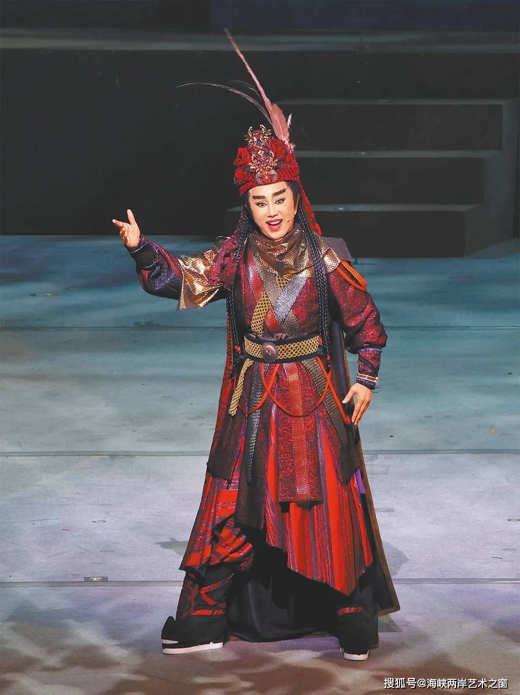 孙翠凤演歌仔戏 航海王郑芝龙 特效加持舞台变深海 黄致凯